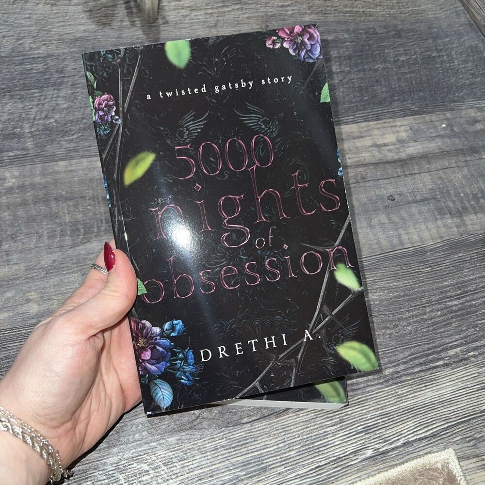 SIGNED 5000 Nights Of Obsession AND Fatal Obsession By Drethi A- Bonus Scene 18+